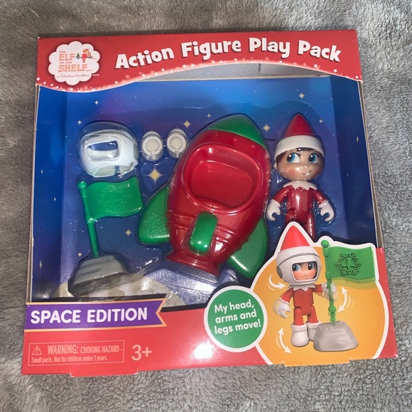 The Elf on the Shelf Other - The Elf on The Shelf Space Edition Action Figure Play Set Christmas Holiday